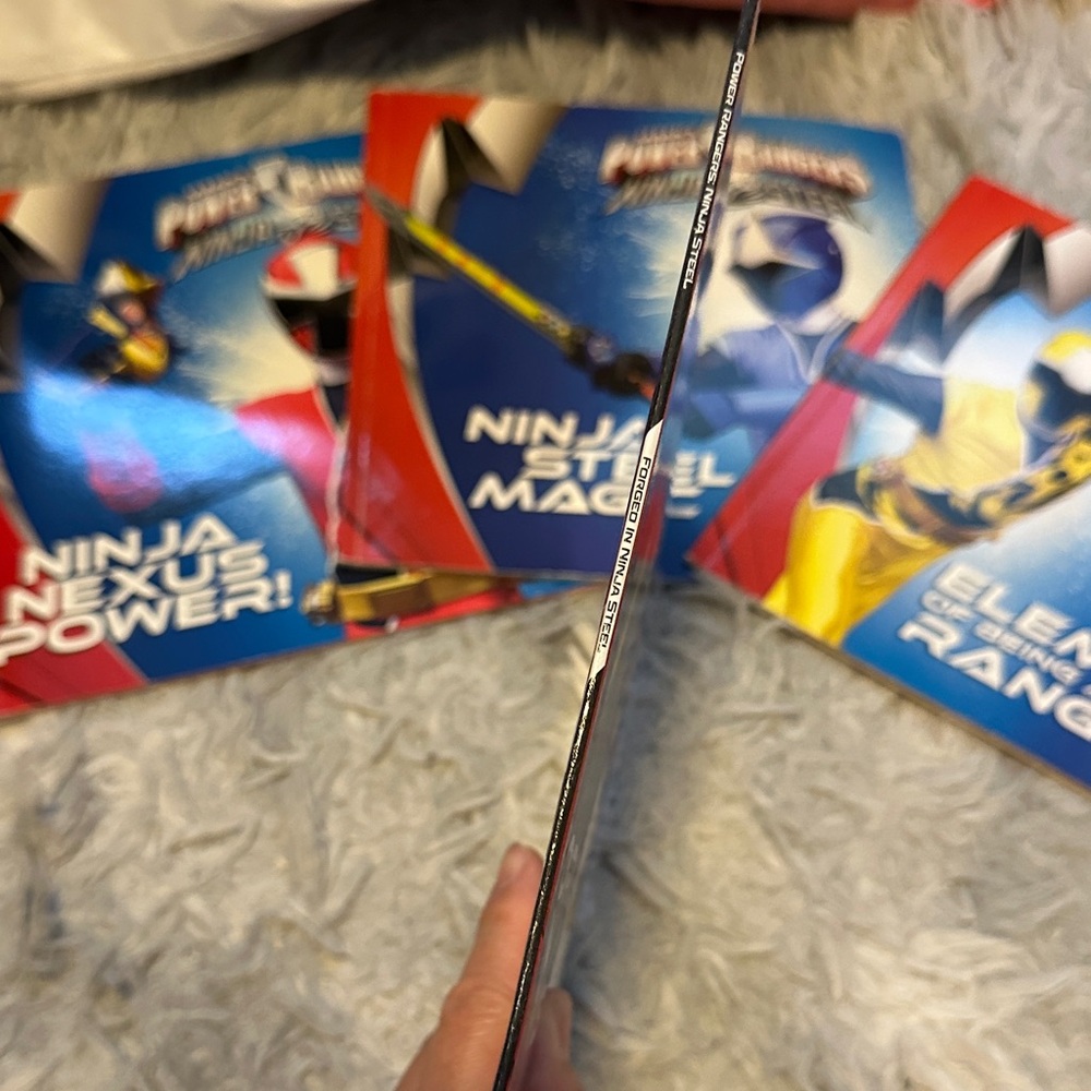 Power Rangers Ninja Steel Paperback Book Set - Picture 2 of 11